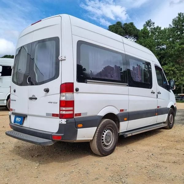 MB SPRINTER 415 ANO 2019 TETO ALTO COM 466 MIL KM  - 16 LUGARES - REPASSE - Foto 6