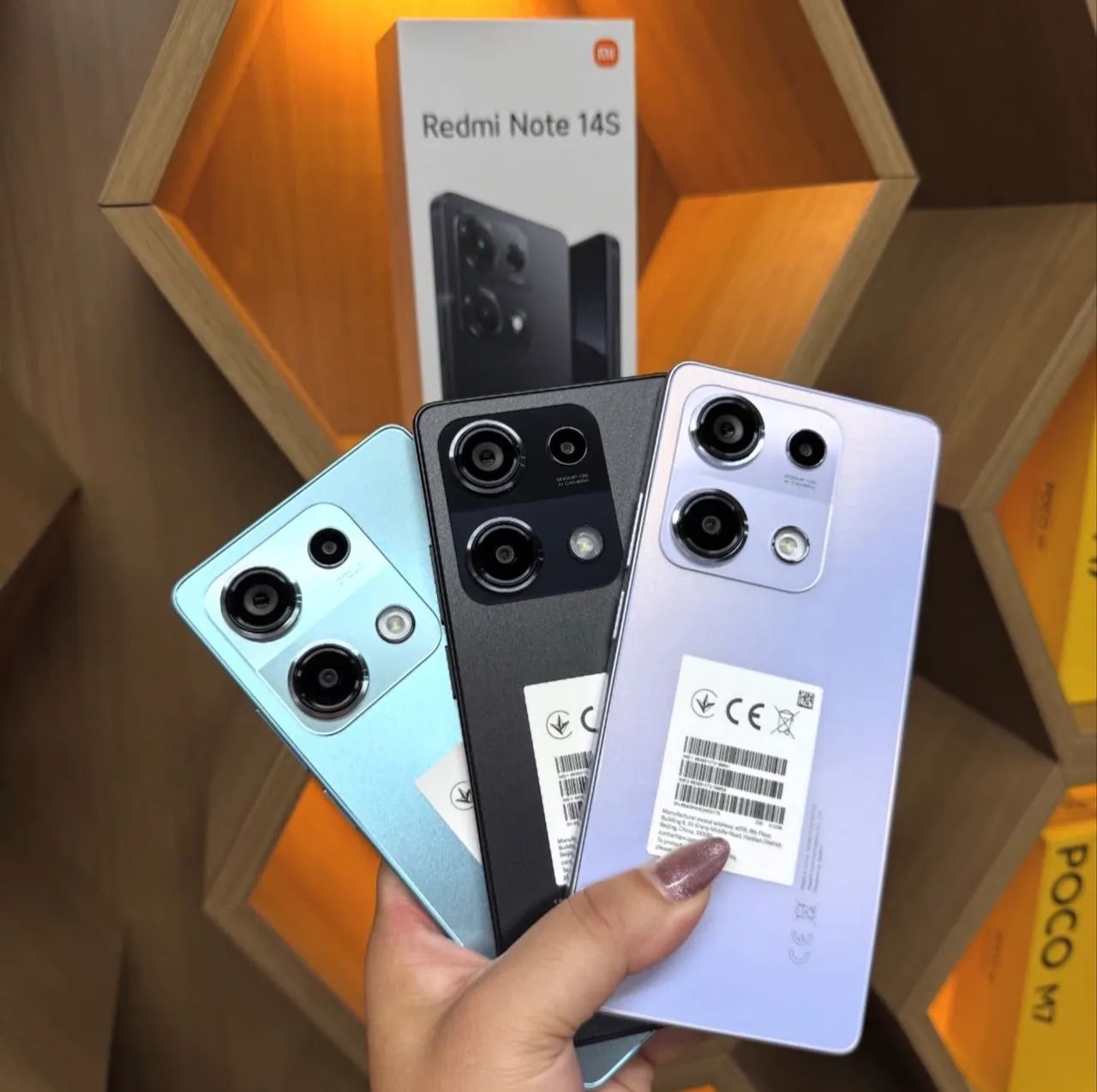 Redmi Note 14s 4G 256/08 Novo Lacrado 200MP câmera 