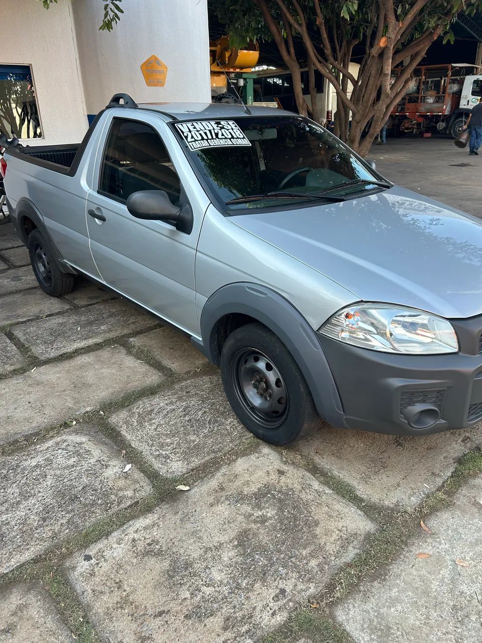 Fiat Strada Working Hard 1.4 Fire Flex 8V CS 2018 - Foto 2