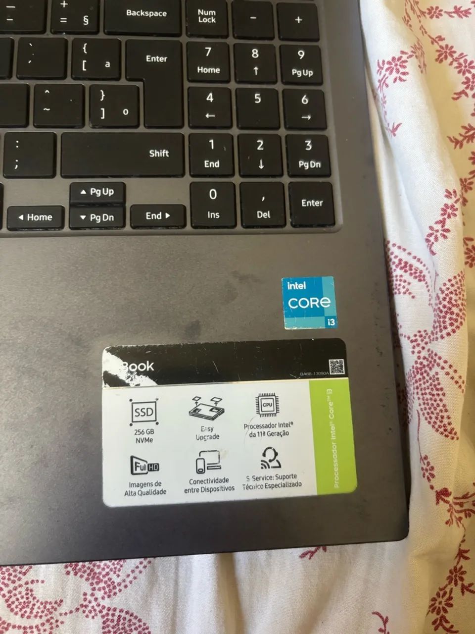 VENDO NOTEBOOK SAMSUNG BOOK4 I3 ? COM DEFEITO NA TELA - Foto 3