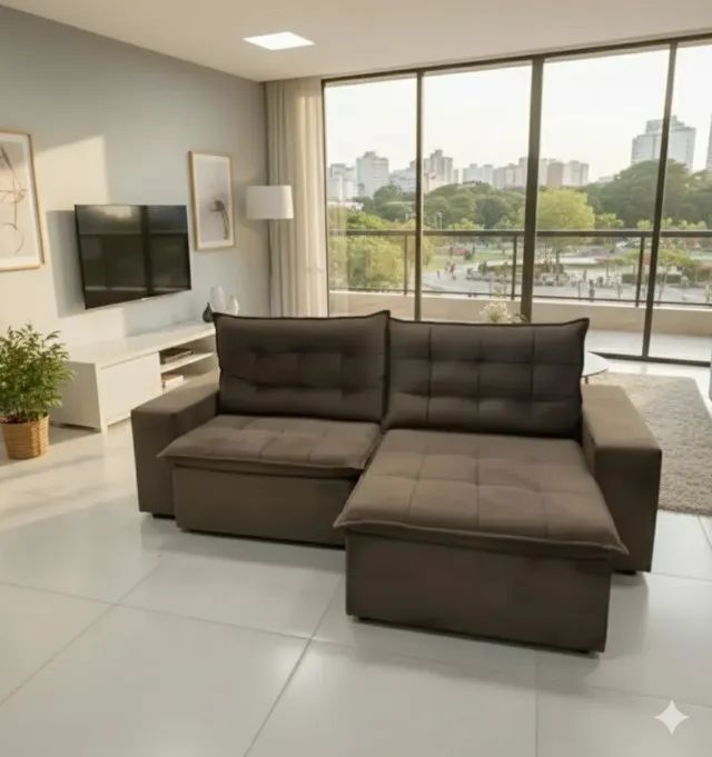 Sofa retratil e reclinavel  (consulte cores disponiveis)