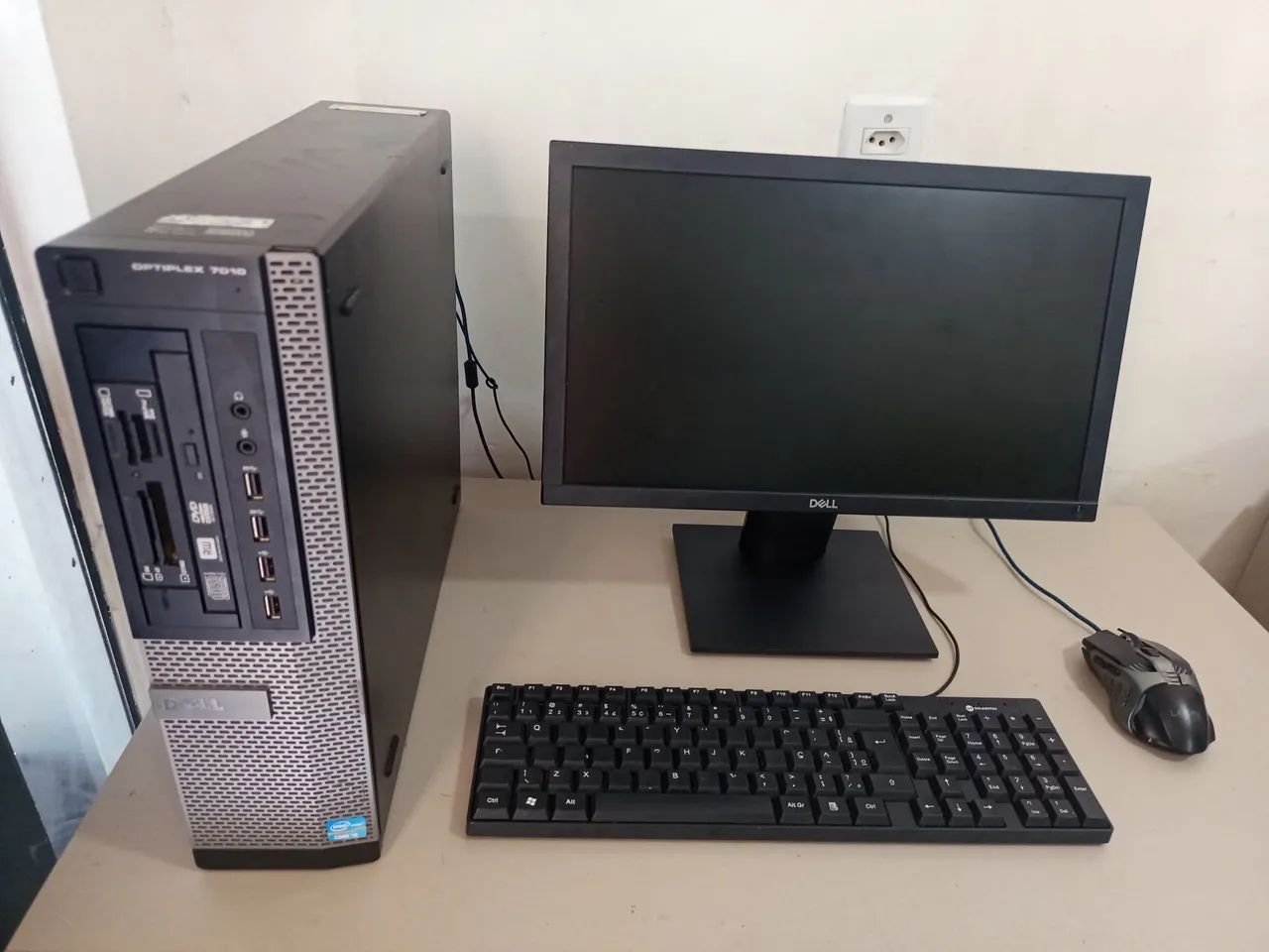 computador Dell optiplex core i5-3570 8GB SSD tela dell 19 polegadas top