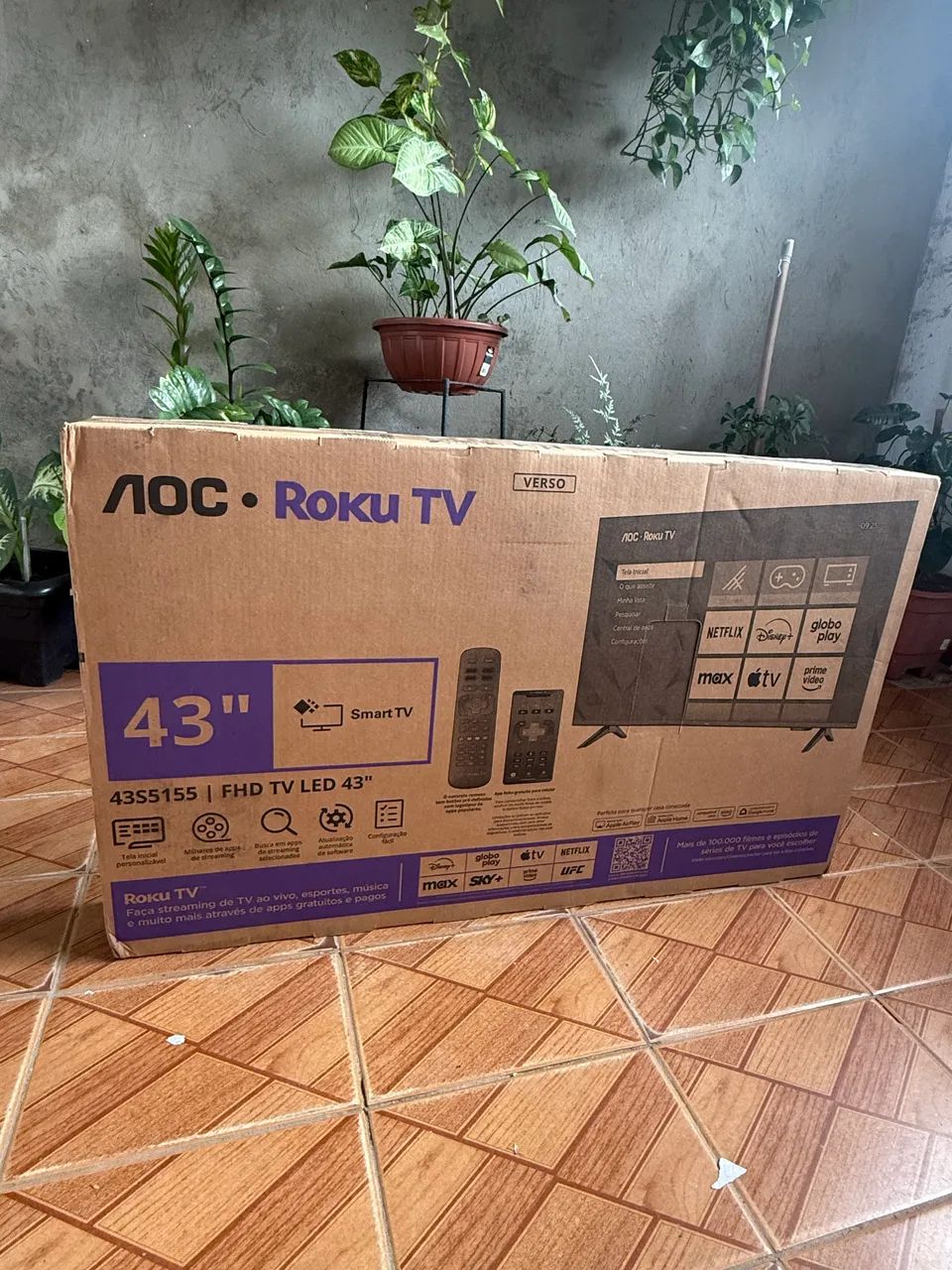 Smartv Aoc 43 fullHD LACRADA+NF+GARANTIA - Foto 3