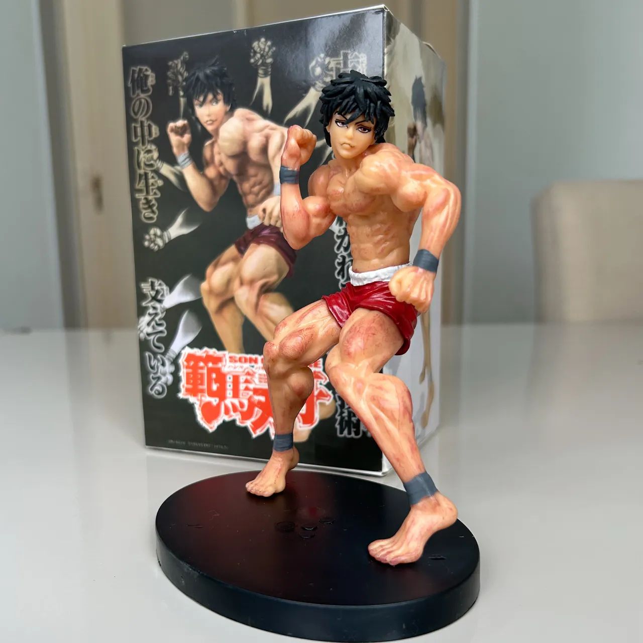 Action figure Baki O Campeão 15 cm boneco 