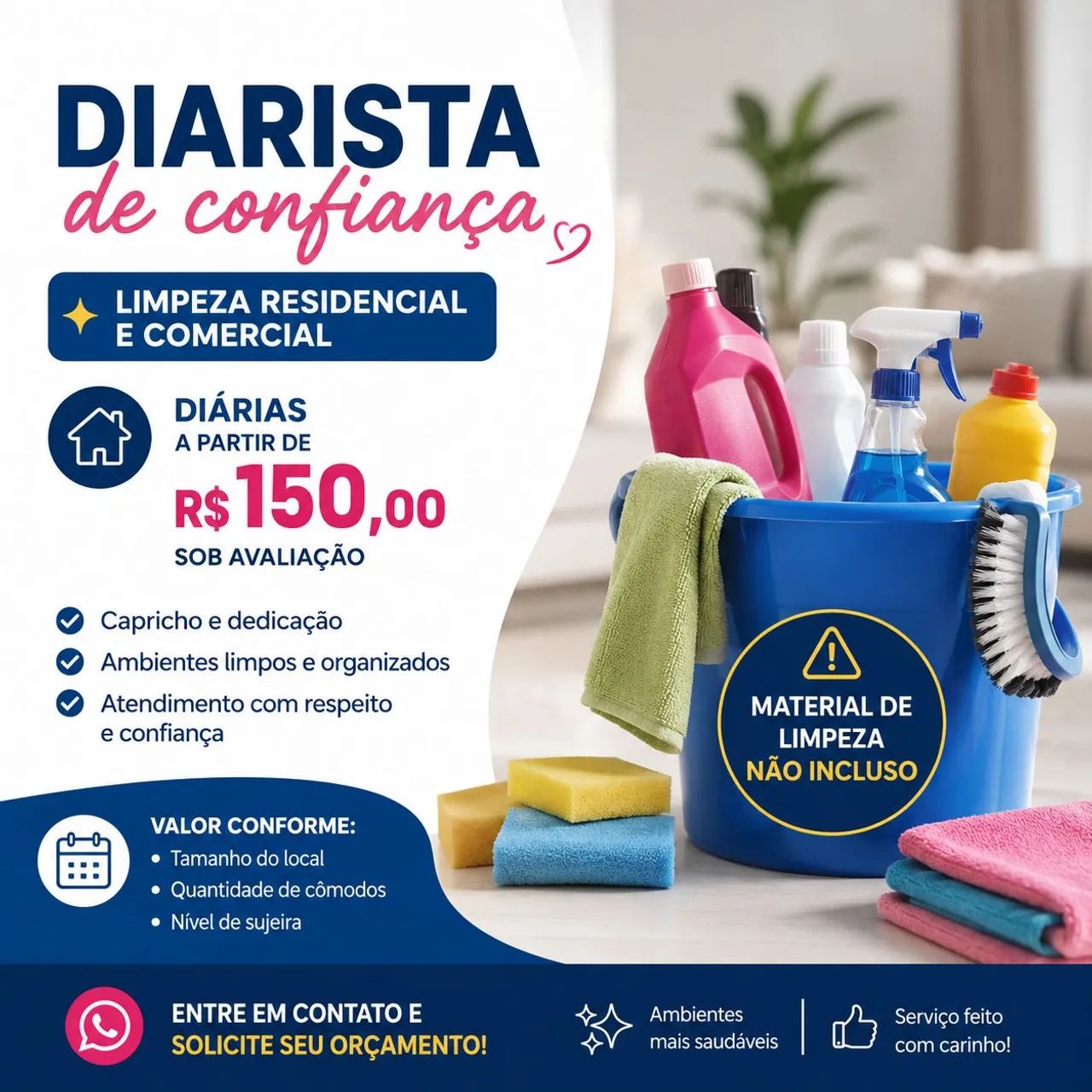 Diárias De Limpeza