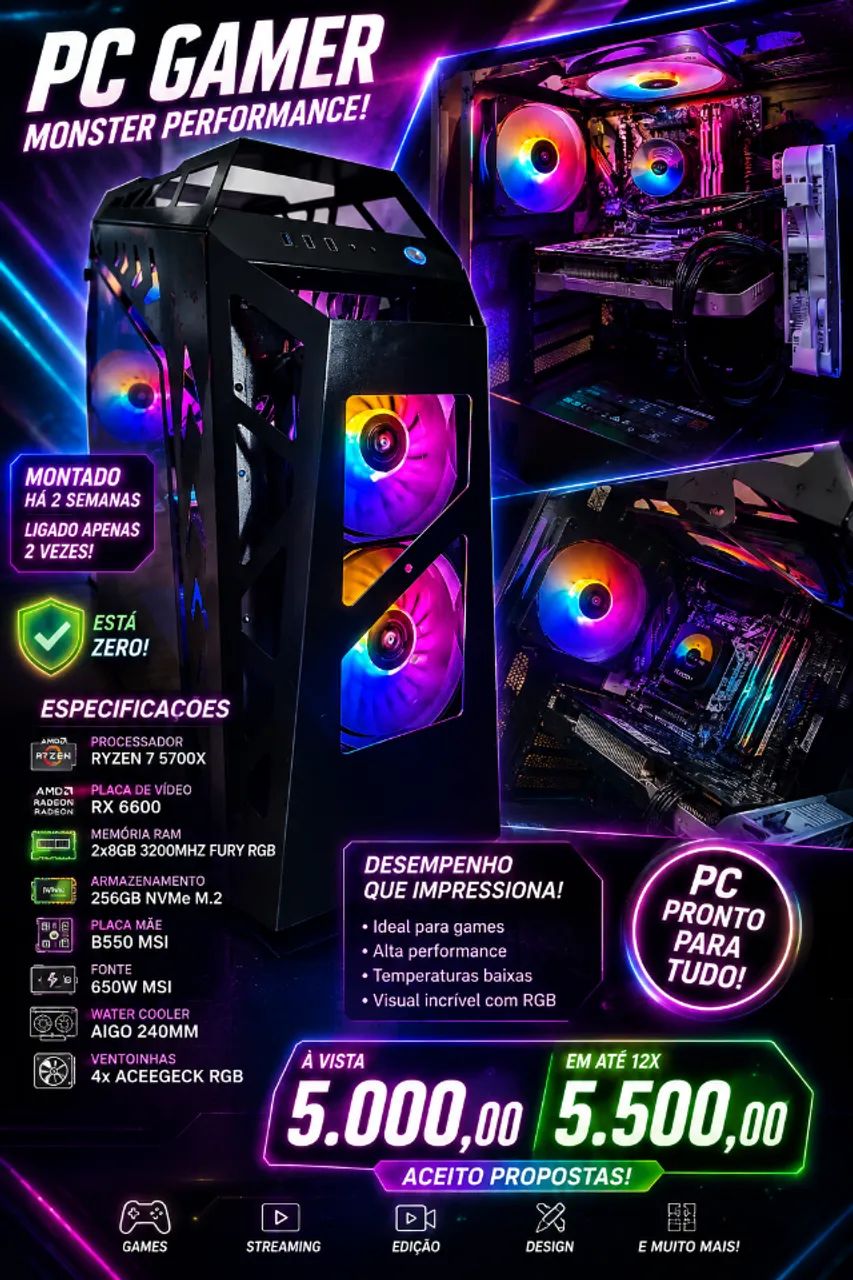 Computador gamer 