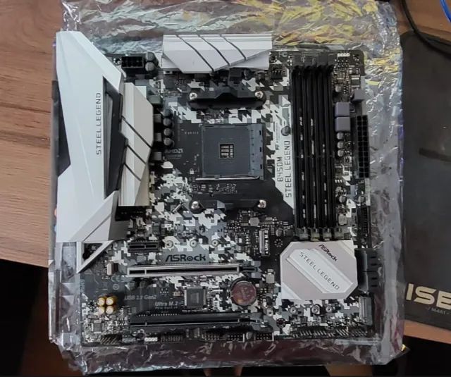 Placa Mae ASRock B450M Steel Legend - Foto 3