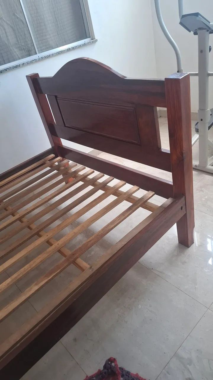 Cama casal de madeira ( usada)  - Foto 4