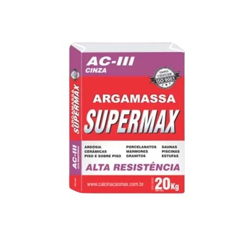 argamassa ac III R$ 25,90 pct