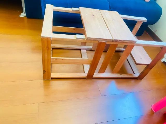 Torre de aprendizagem + mesa infantil - Foto 2