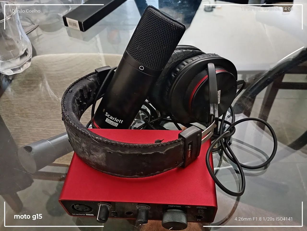 Kit Studio 2i2 Focusrite 