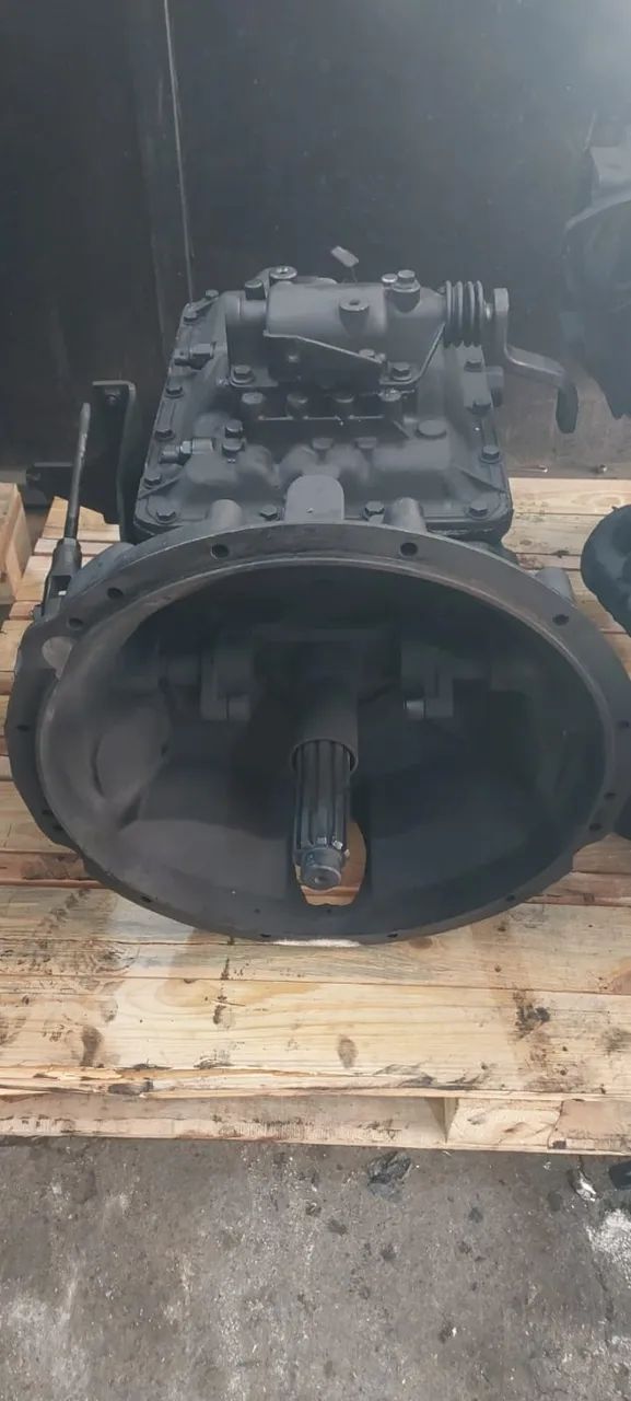 MOTOR VW MWM X12 6 CILINDROS COM CAIXA EATON  - Foto 3