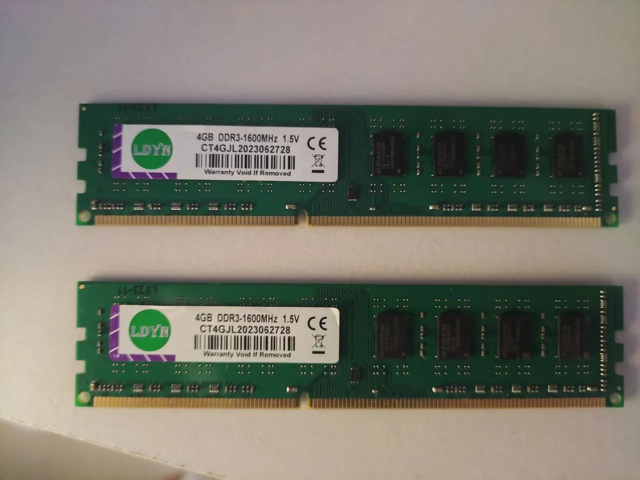 Memória ram ddr3 - 2X4GB