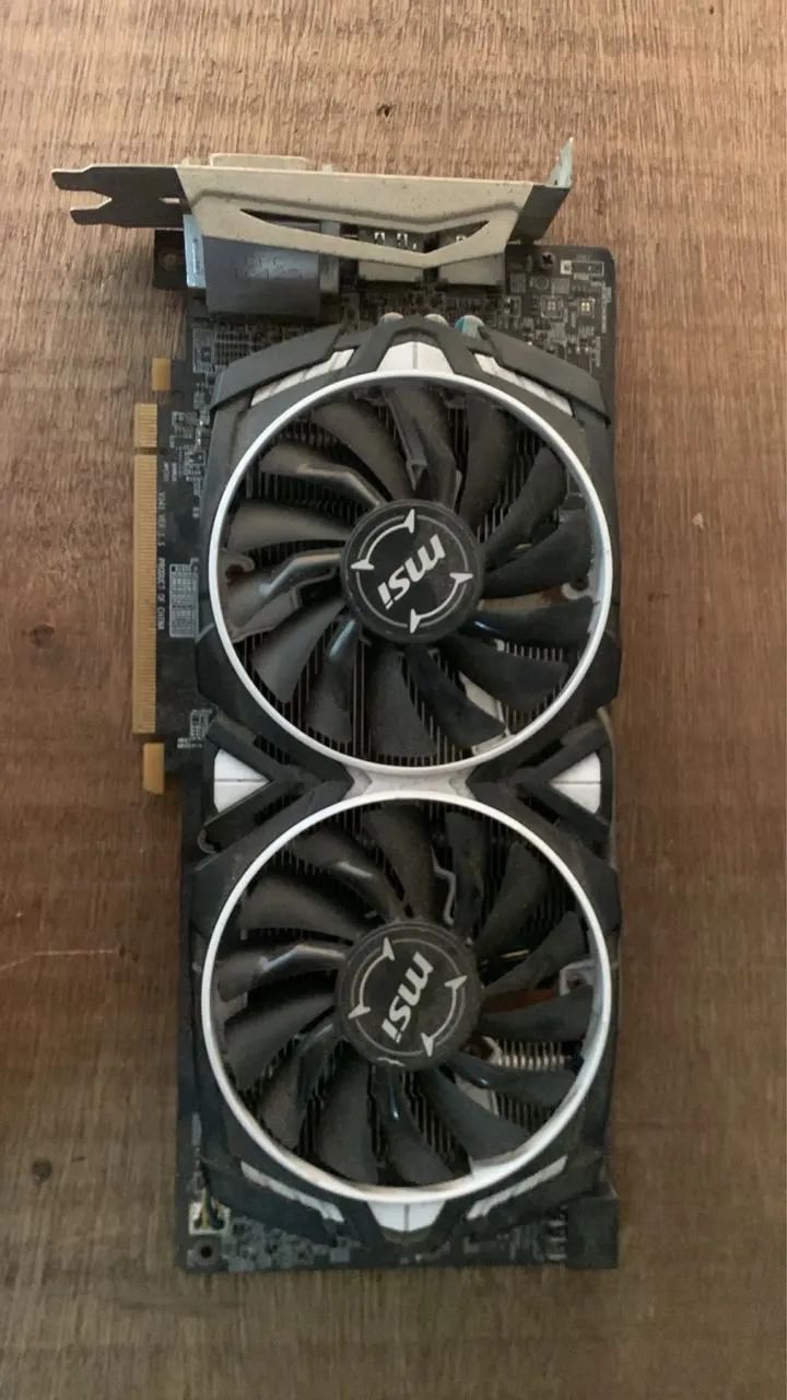 RADEON RX480 ARMOR 4GB OC NÃO SEI SE FUNCIONA - Foto 4