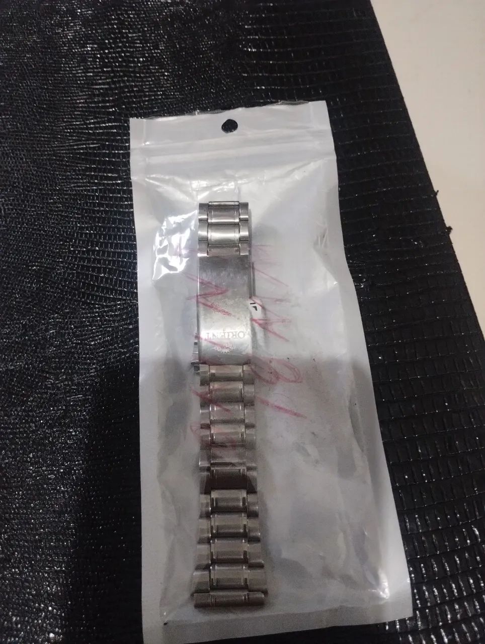 Pulseira Relógio Orient três estrelas automático 