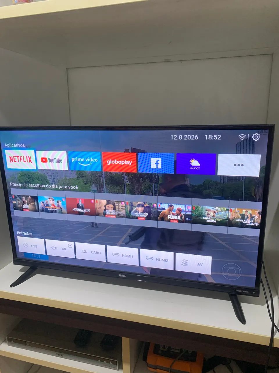 Smart tv PHILCO 32 polegadas de led - Foto 2