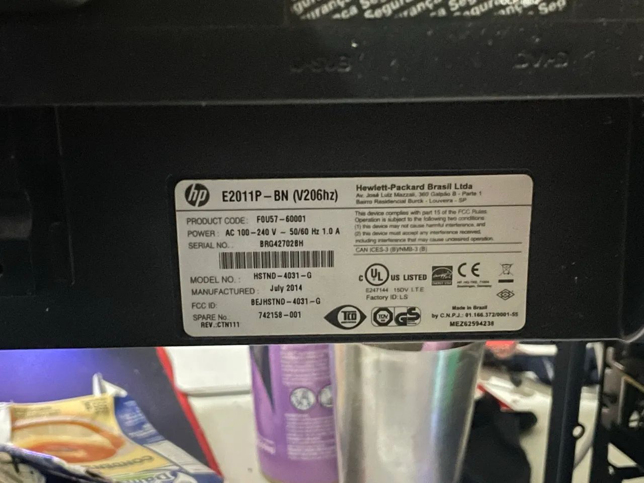 Monitor Hp 20 polegadas 60hz - Foto 3