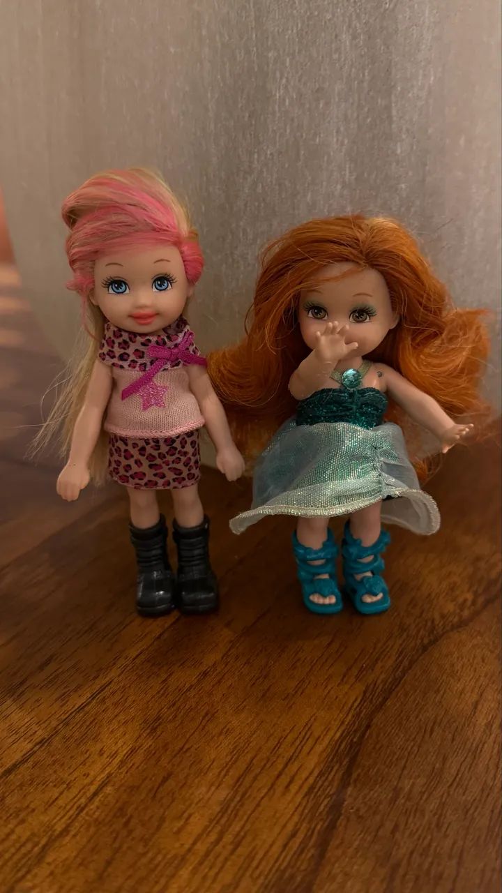 Kit Boneca Barbie Chelsea e Kelly
