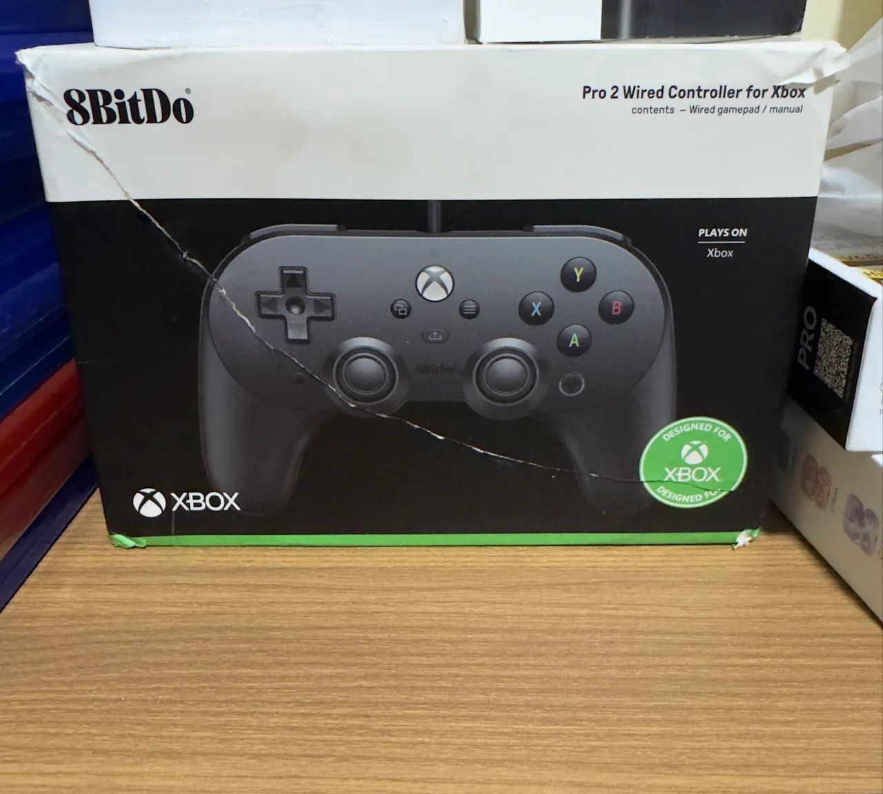 Controle para Xbox 8Bitdo original certificado com cabo 