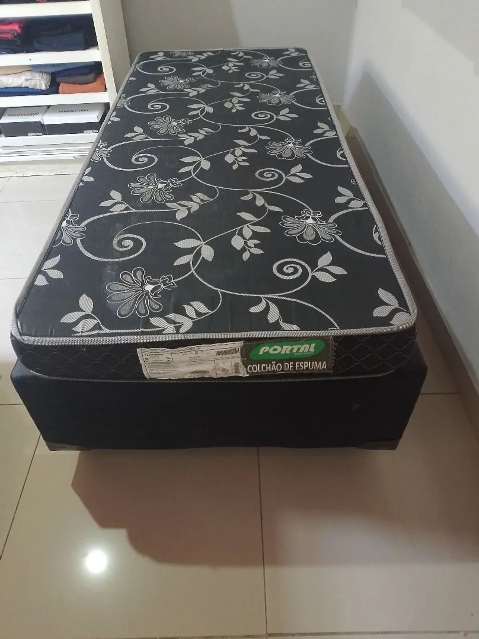 Cama box solteiro 