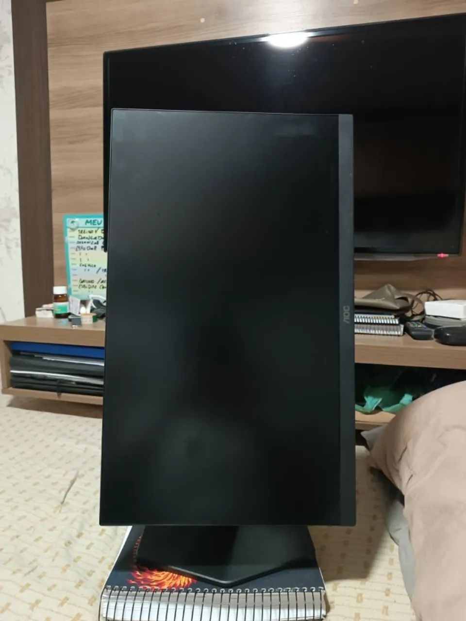 Monitor Gamer AOC 24G4 24" IPS 180Hz 0.5ms - Pouquíssimo Uso  - Foto 3
