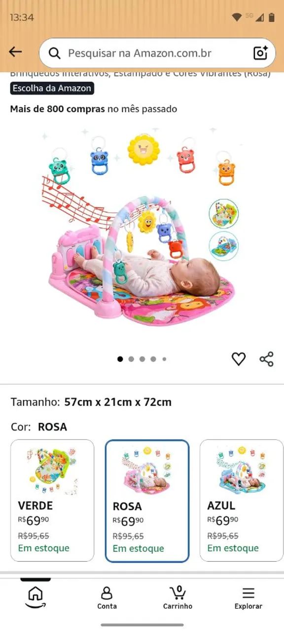 Vendo cadeira Moisés aconchego com vibração e sons - Foto 5