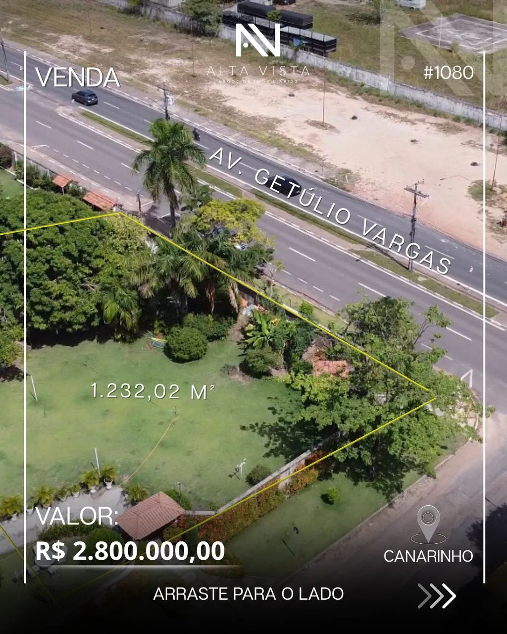 TERRENO À VENDA - CANARINHO