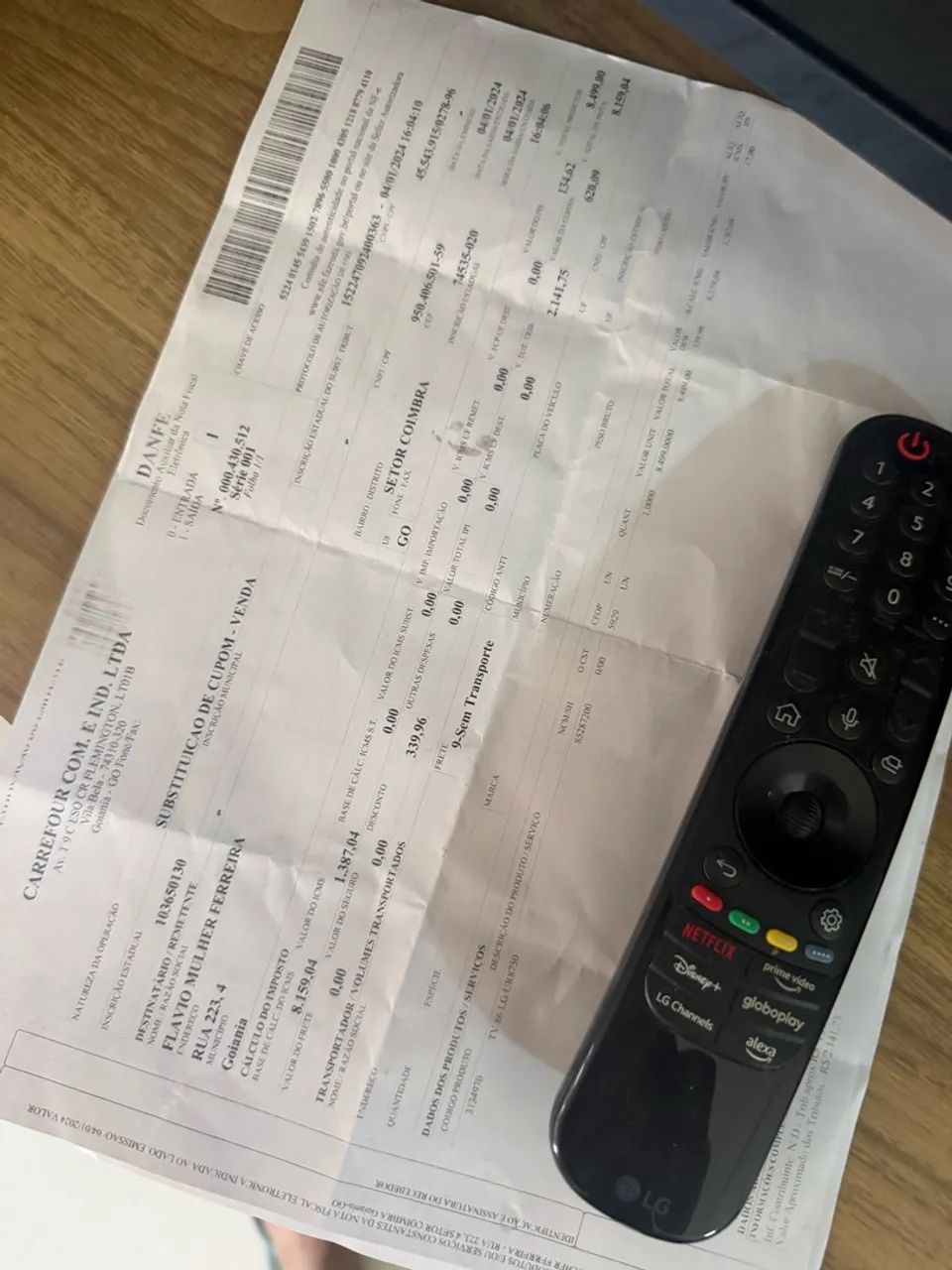 Vende-se Tv 86 polegadas LG com DEFEITO - Foto 2