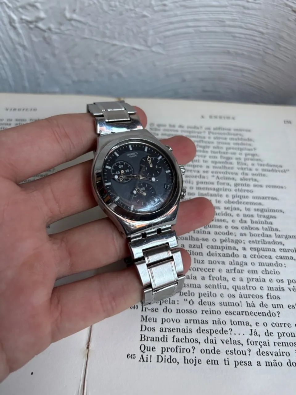 relogio swatch chronograph original - Foto 3