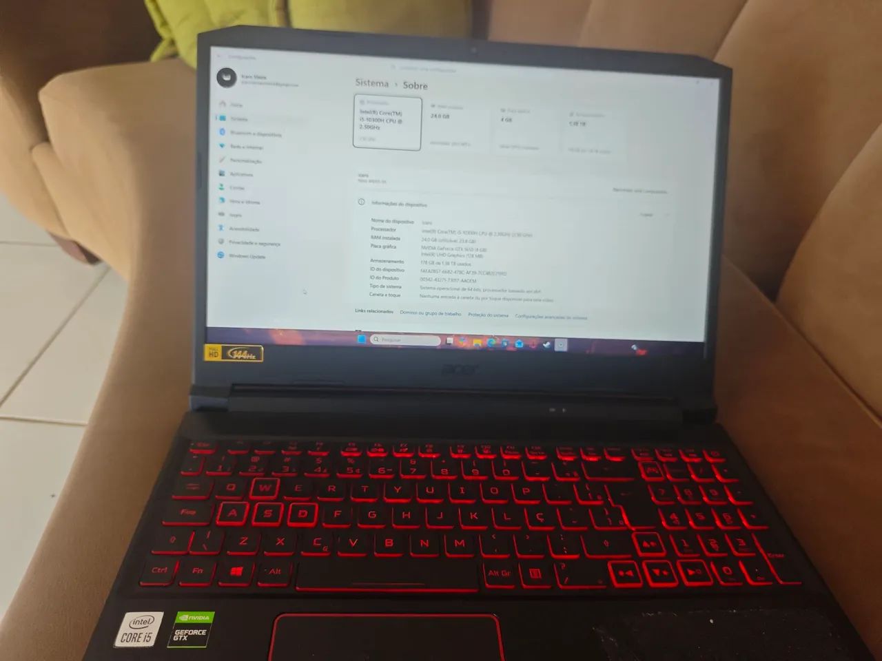 Acer nitro 5 - Foto 4