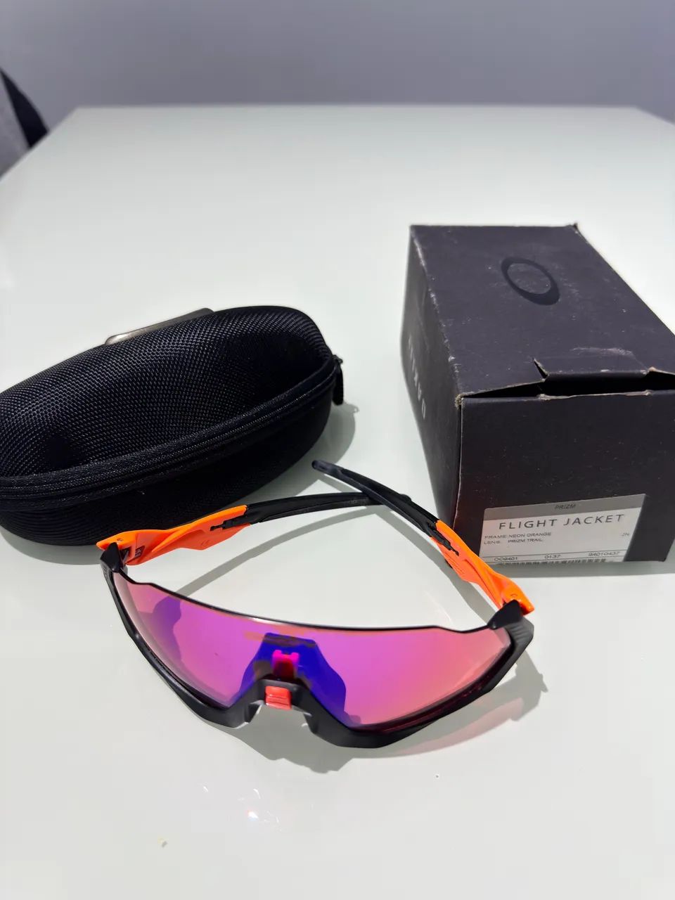 Oakley Flight Jacket Prizm Trail - Original (clássico