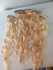 Vende-se  ou troca cabelo humano 70 centímetro 