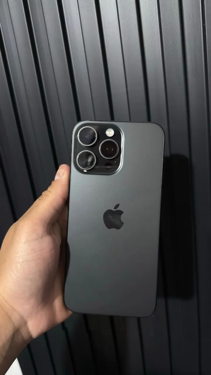 iPhone 15 Pro Max 256GB Preto Original 87% - Foto 5