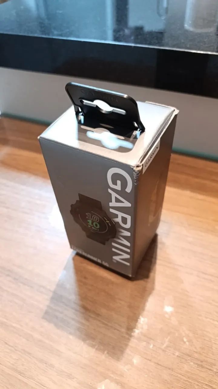 Caixa do relógio Garmin Forerunner 55