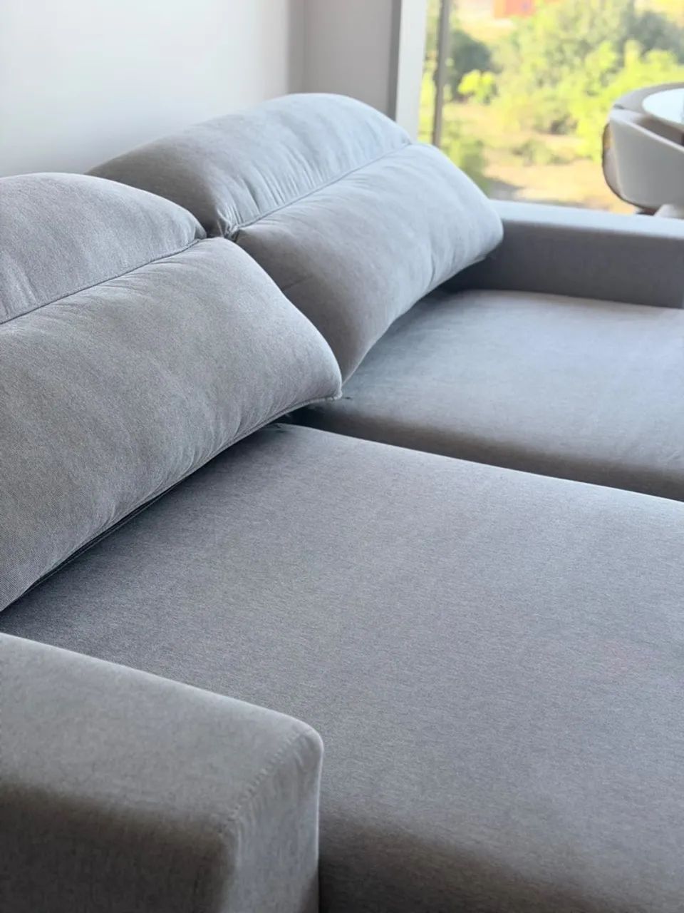 Vendo Sofá 3 Lugares Retratil e Reclinavel c/ Molas ensacadas. - Foto 4