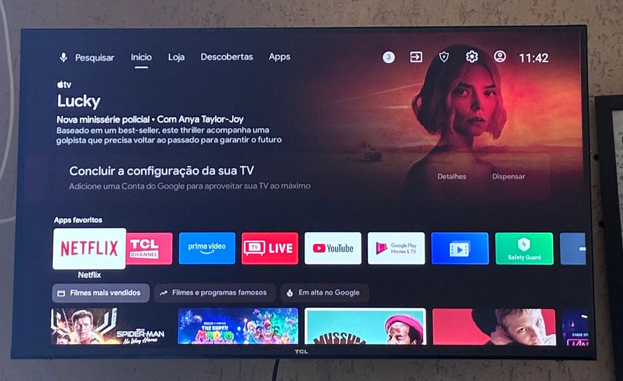 SMART TV TLC ANDROID 32 POLEGADAS FUL HD - Foto 2