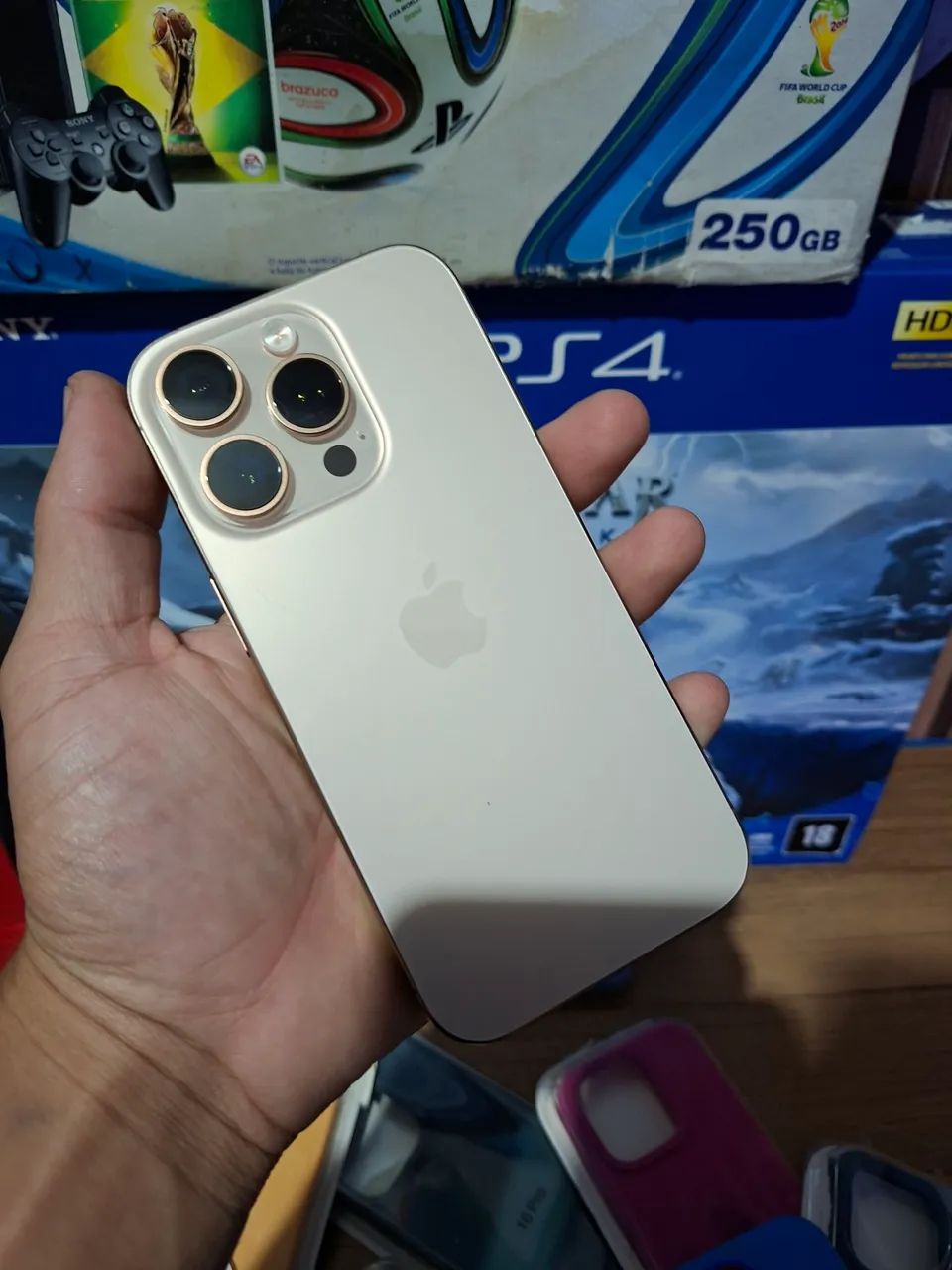 IPHONE 16 PRO 256GB PERFEITO - Foto 3