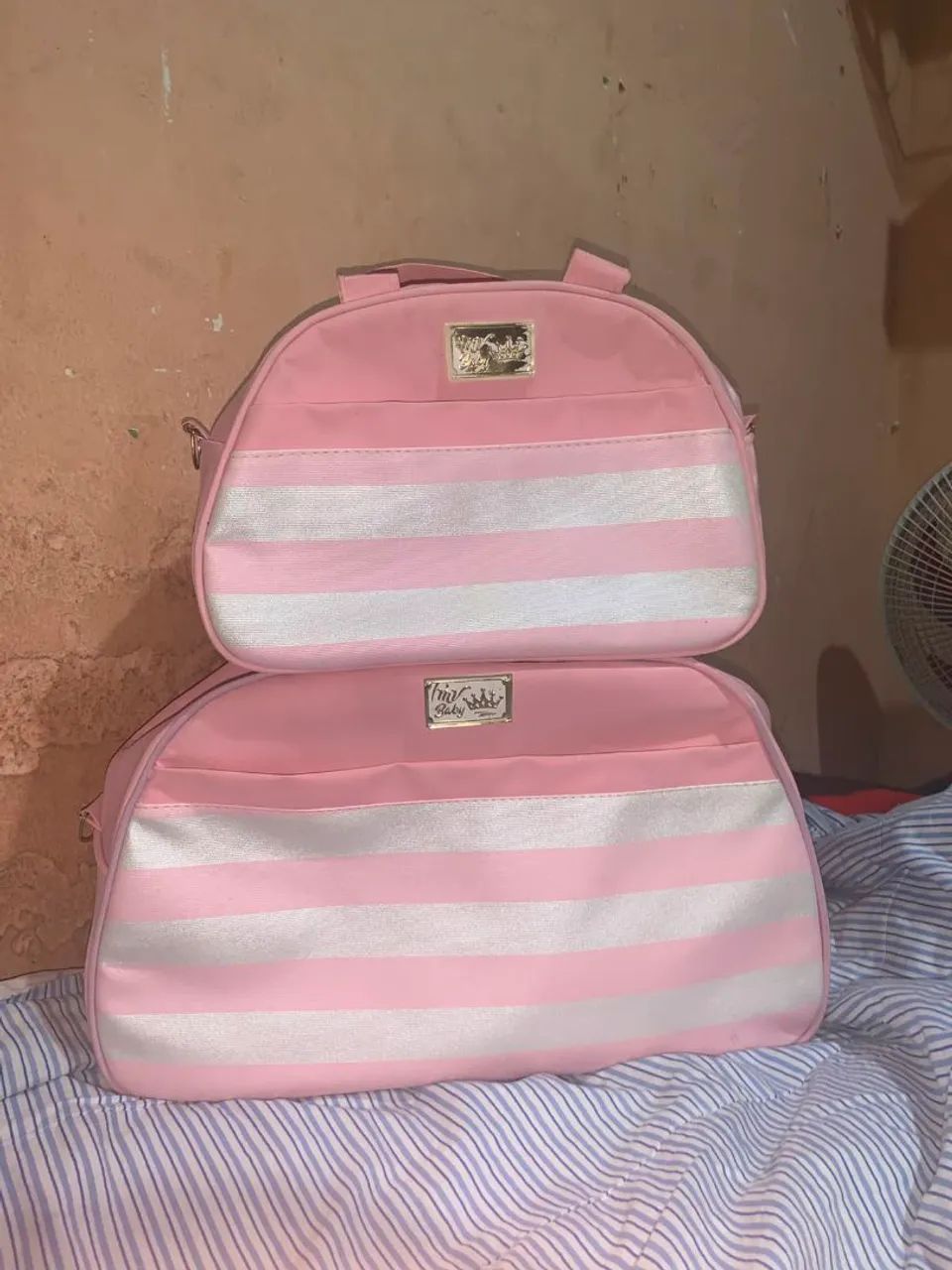 Kit de bolsa para bebê menina  - Foto 3