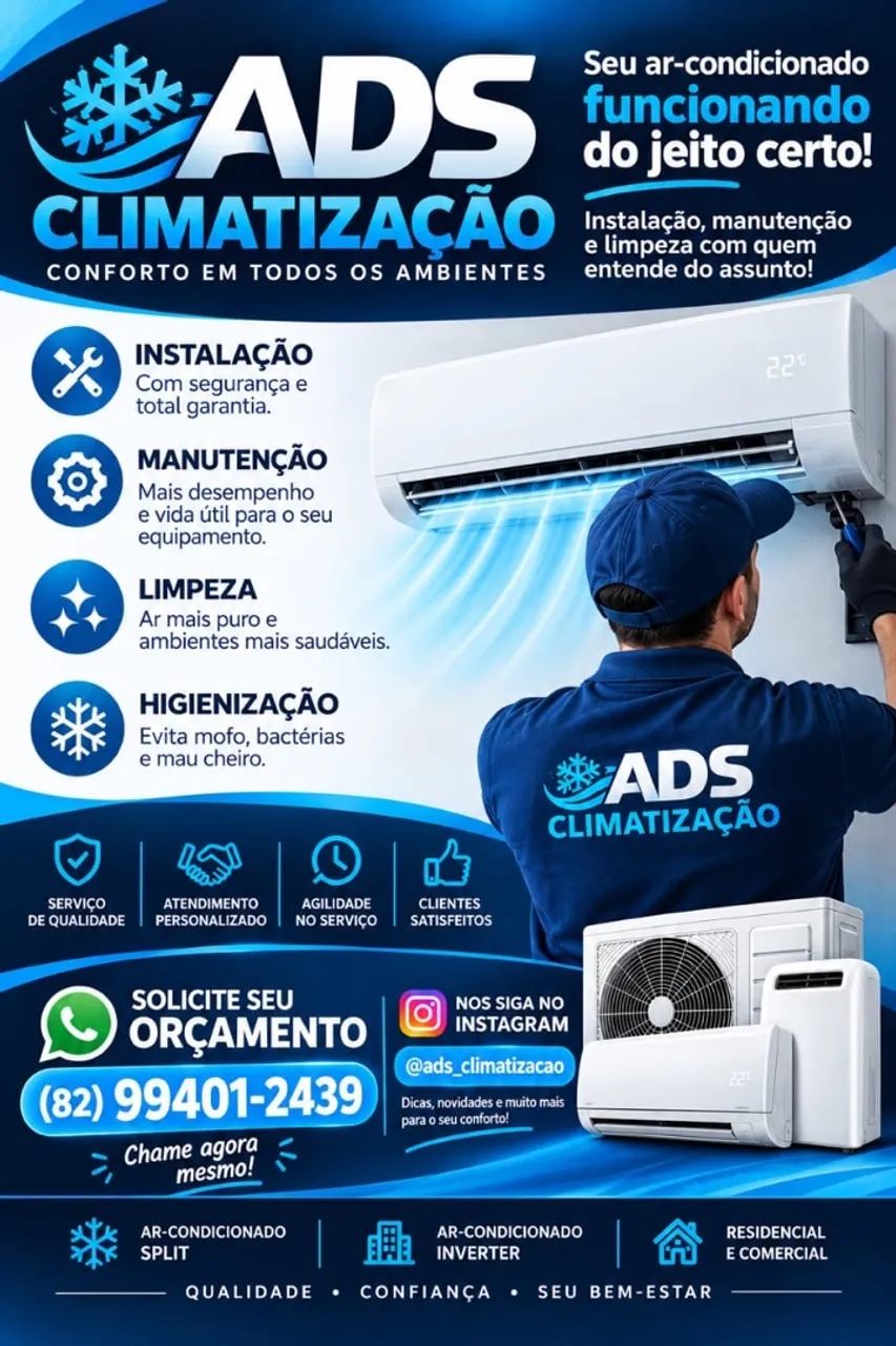Manutenção ar condicionado
