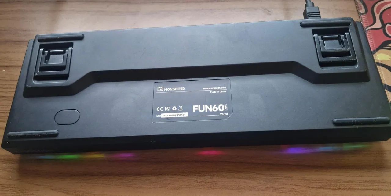 Teclado Akko Fun60pro Rapid Trigger Com Fio - Foto 3