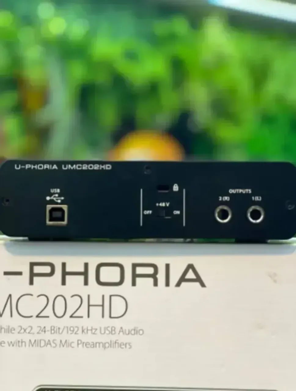 INTERFACE DE AUDIO BEHRINGER UMC202HD - NATAL - Foto 2