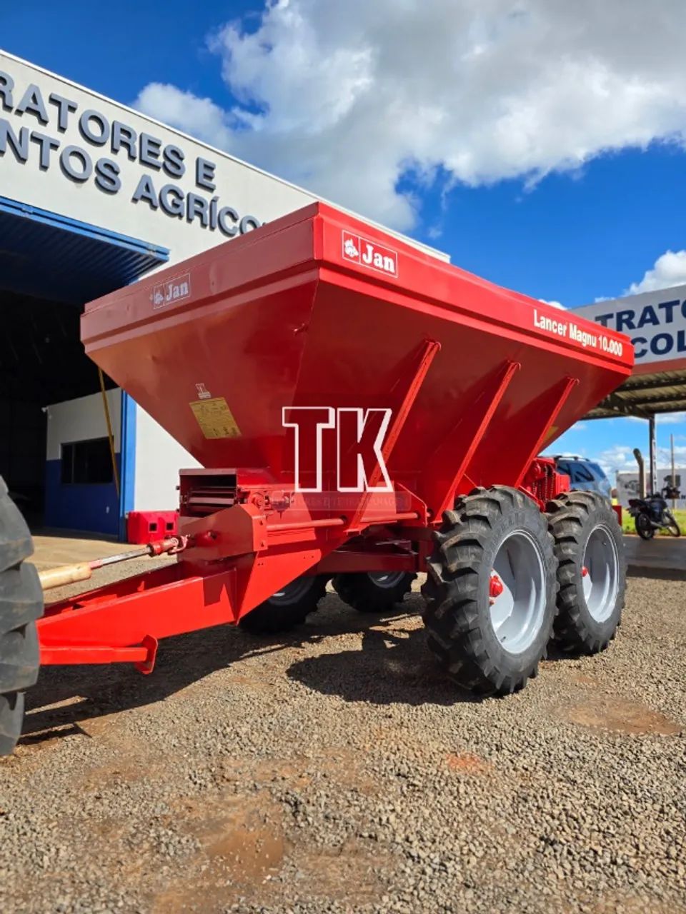 cod. 1382 DISTRIBUIDOR DE CALCÁRIO E FERTILIZANTES 10.000 JAN LANCER MAGNU - Tk Tratores N - Foto 5