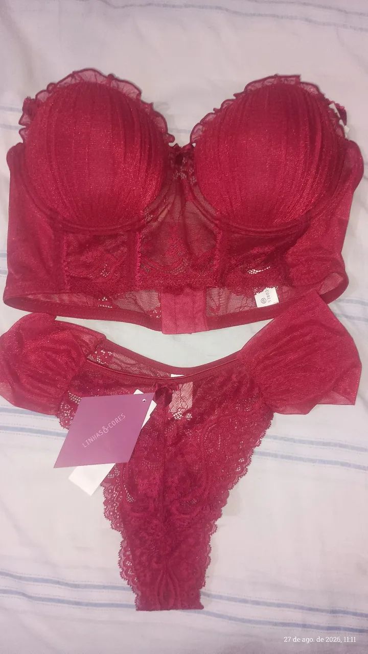 Lingerie linhas e cores 