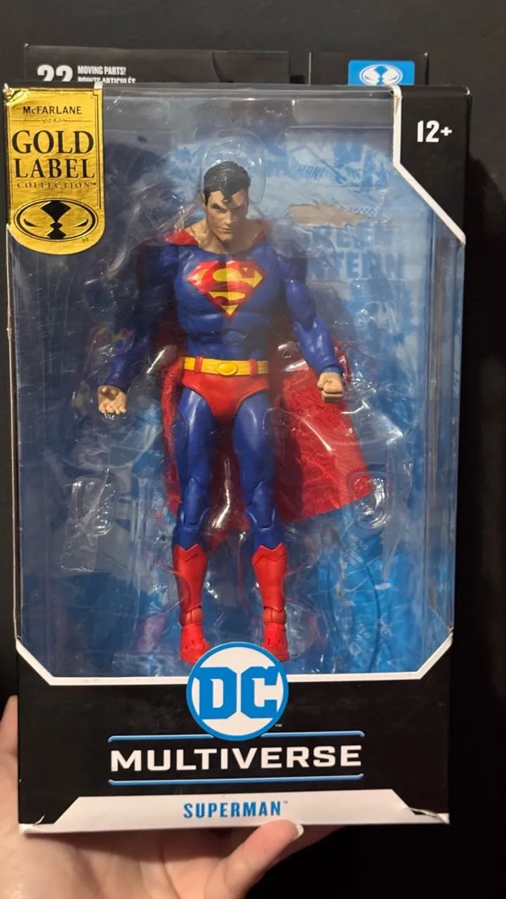 Superman McFarlane gold label 