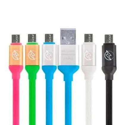 Cabo de dados USB emborrachado 2 M - Foto 2