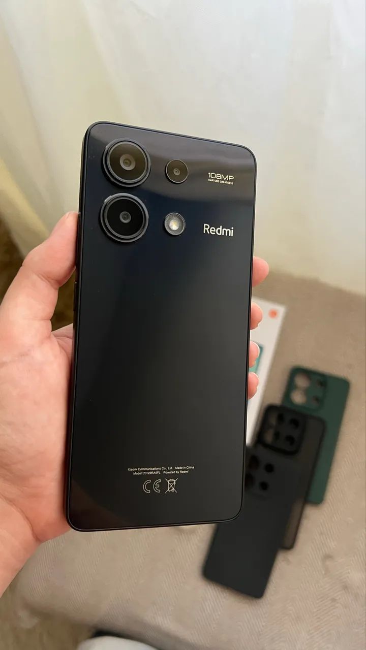 REDMI NOTE 13 128GB PRETO - Foto 4