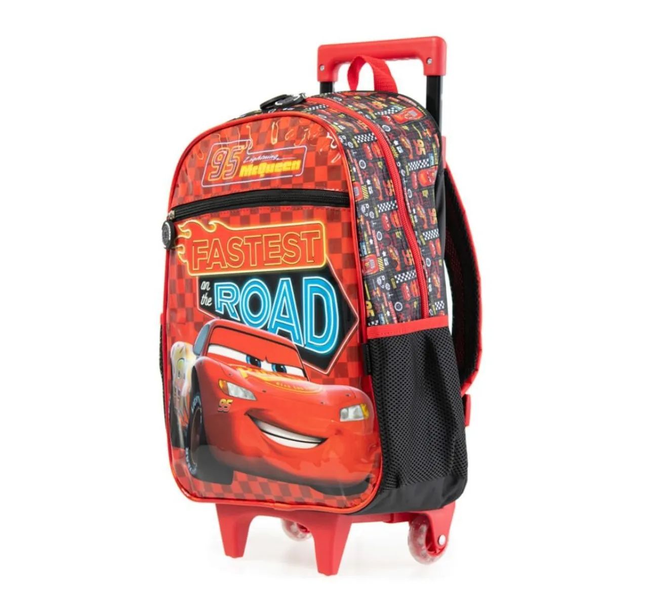 Mochila, lancheira e estojo