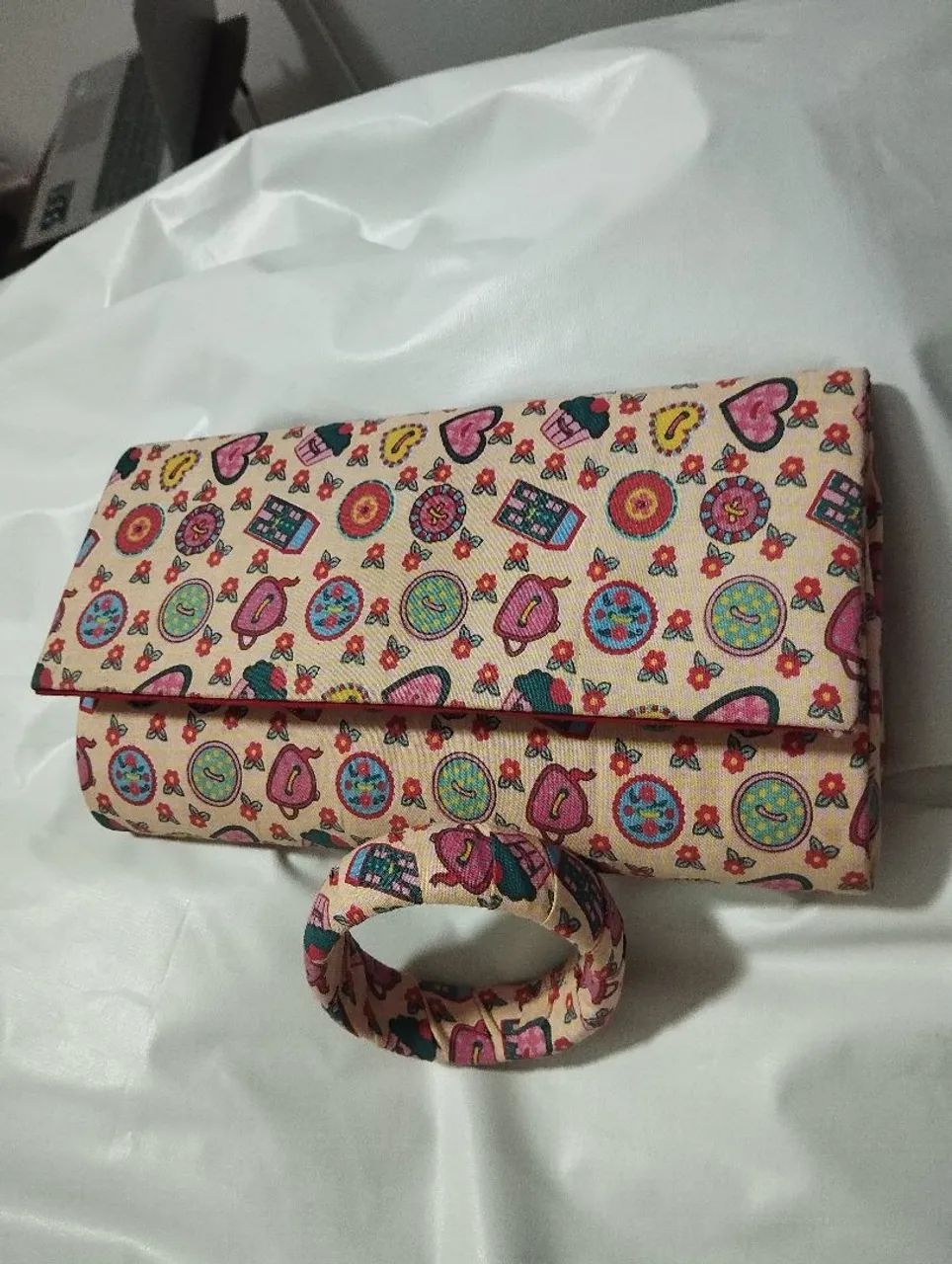 Bolsa Vintage tecido 