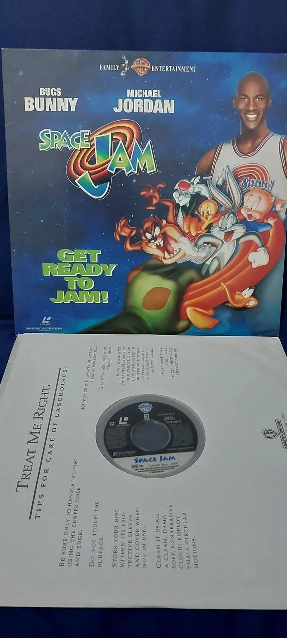 LD - Laser Disc Space Jam - Foto 3