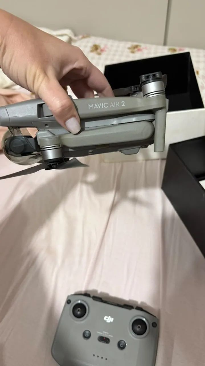 Drone DJI Mavic Air 2 com 3 baterias extras - Foto 3